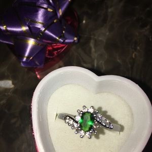 Sterling Silver ring size 8-9